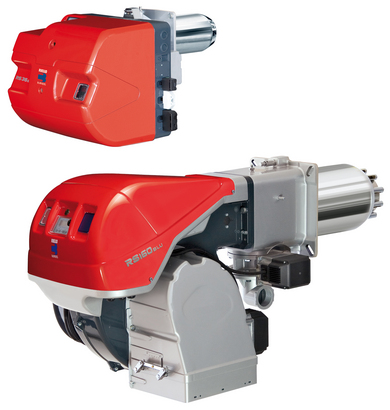   Газовые двухступенчатые горелки Riello RS 25-200/M(E) BLU